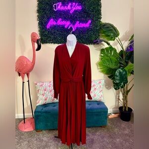 Eloquii Burgundy Dress Topper